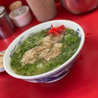 ラーメン ネギ無料多め(元祖ラーメン長浜家)