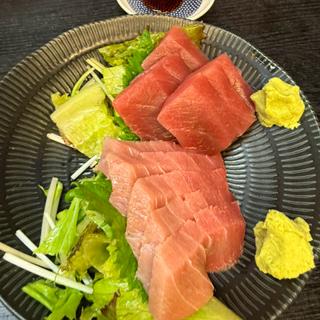 マグロ刺身(じもん)