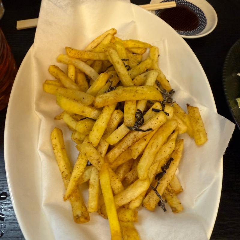 ポテトフライ　塩昆布入り(じもん)
