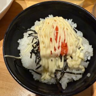 明太子マヨ飯(博多ラーメン弐代目 清水屋)
