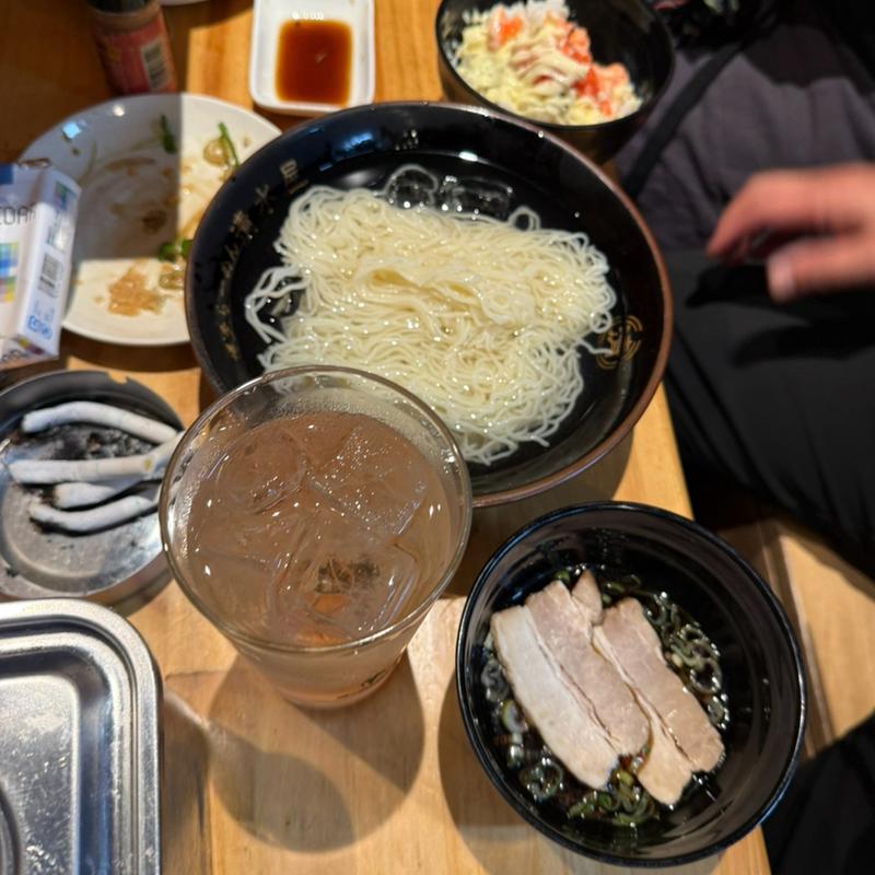 そうめん(博多ラーメン弐代目 清水屋)