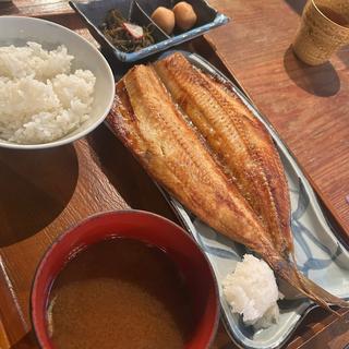 北海道産縞ほっけ定食
