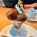 チョコプリンパルフェ(デニーズ 池田店 （Denny's）)