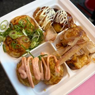 おおいり(しょうゆかつお・ソース・ねぎ塩・期間限定)(たこ焼道楽わなか 千日前本店)