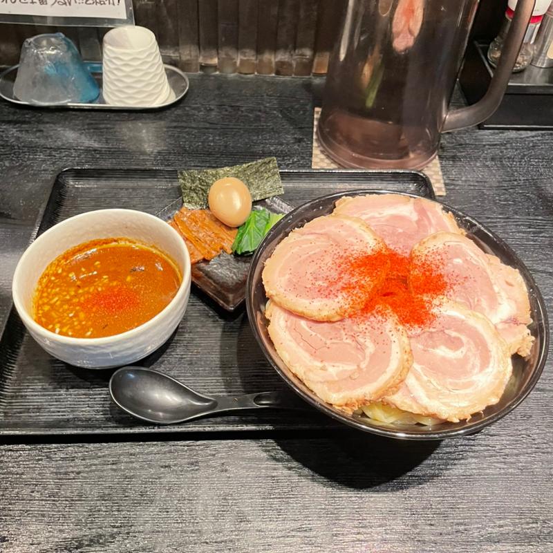 特製カリーつけ麺＋チャーシュー2枚(麺屋永吉 花鳥風月)