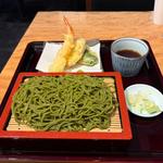 天ぷらせいろそば(茶蕎麦専門店 吉そば)