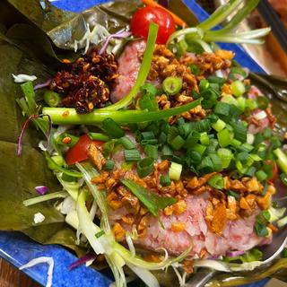 シャンの豚肉ソーセージ