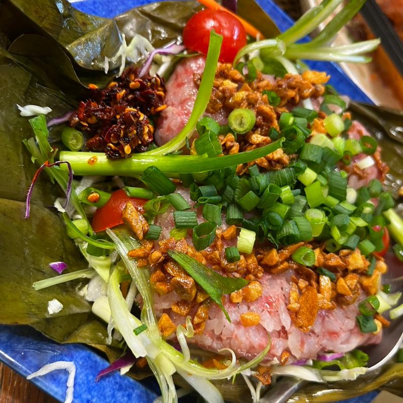 シャンの豚肉ソーセージ(ゴールデンバガン)