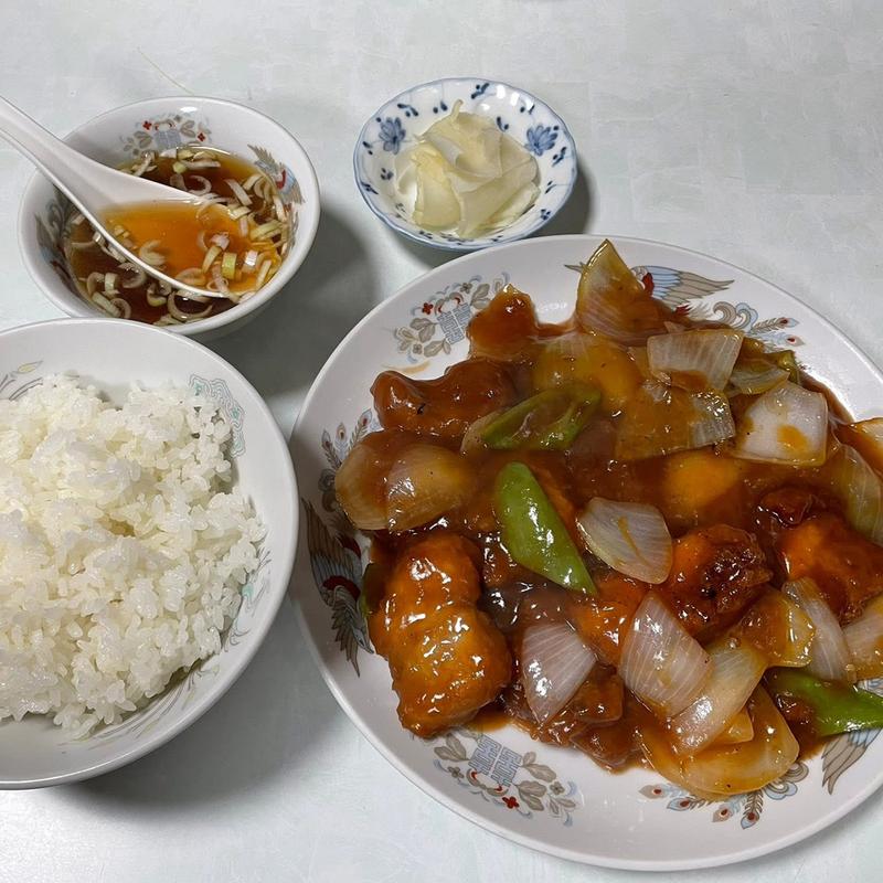 酢豚ライス(千鳥)