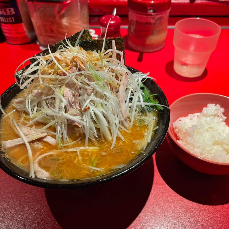 ネギチャーシュー麺 半ライス(ラーメン 厚木家)
