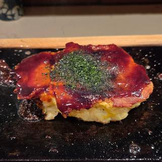 お好み焼き 豚肉玉(お好み焼き浅井)