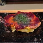 お好み焼き 豚肉玉