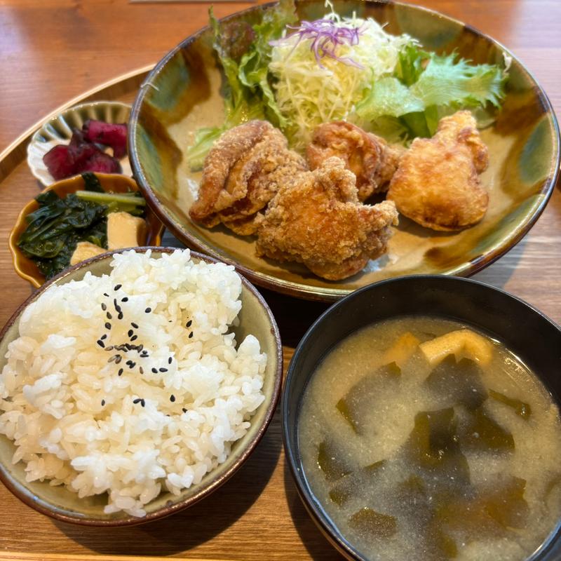 ミックスからあげ定食(京都からあげ専門店 開 亀岡駅前店)