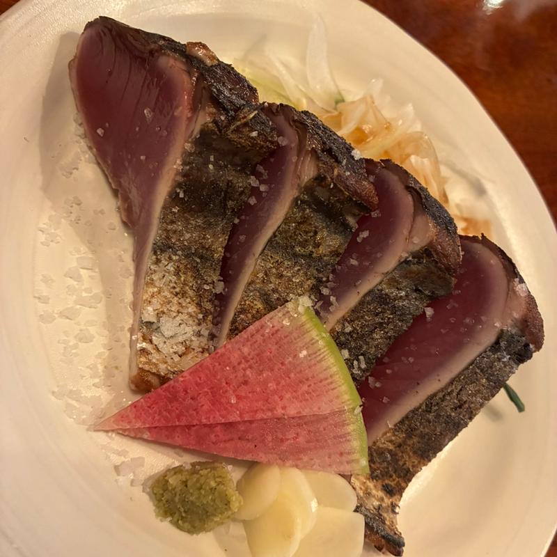 1本釣り 鰹の塩たたき(SUIGEI)