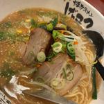 野菜味噌ラーメン半チャンセット