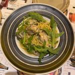 広島産牡蠣のペペロンチーノ