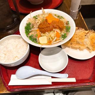 味噌タンメン餃子セット ご飯(餃子とタンメン 天)