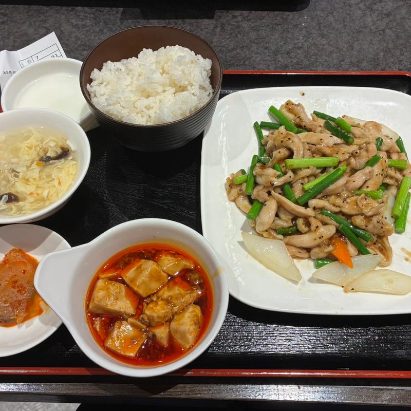 鶏肉の黒胡椒炒め(刀削麺酒坊 豊洲店)