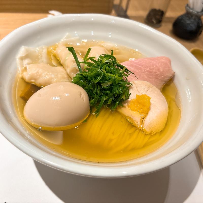 特製塩そば(中華蕎麦 おか部)