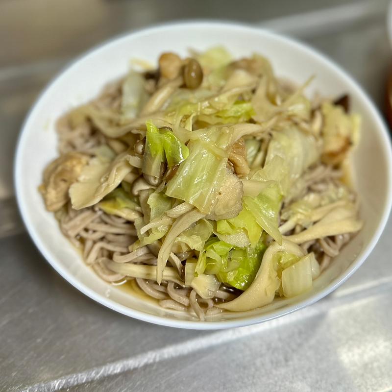 きのこ冷やしそば(ベルクス 東墨田店)