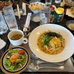 明太子とイカのクリームスパゲッティ