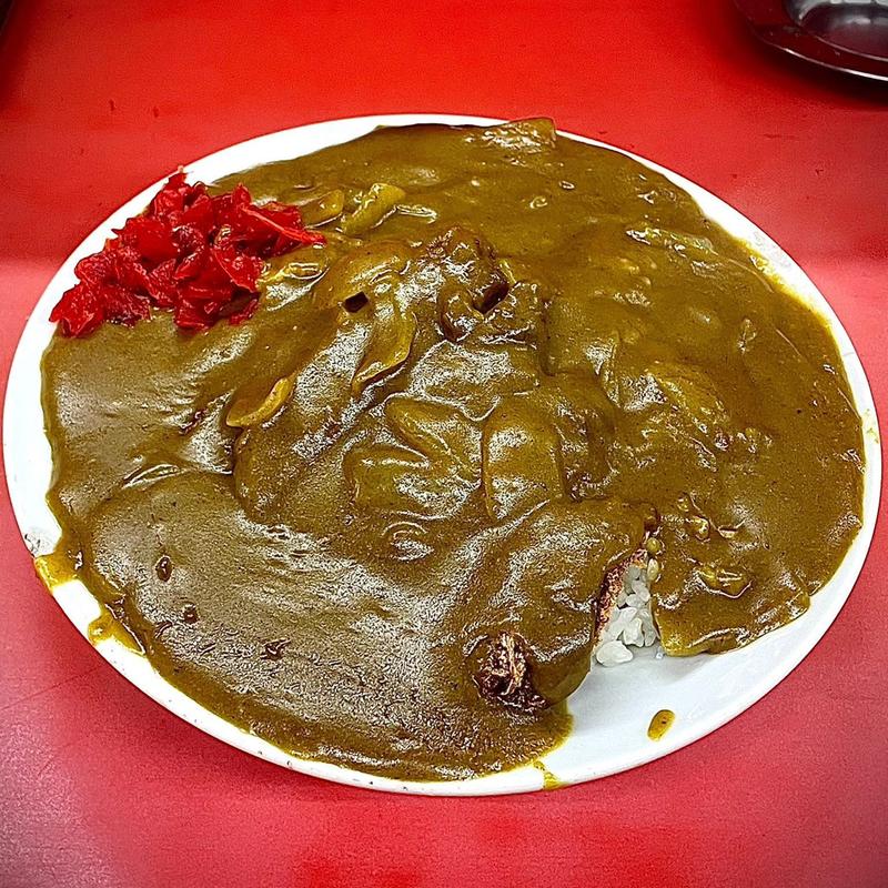 カツカレー(中華料理新駒)