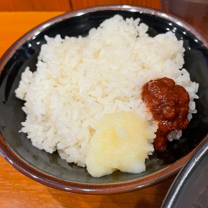 ご飯(家系らーめん押忍)