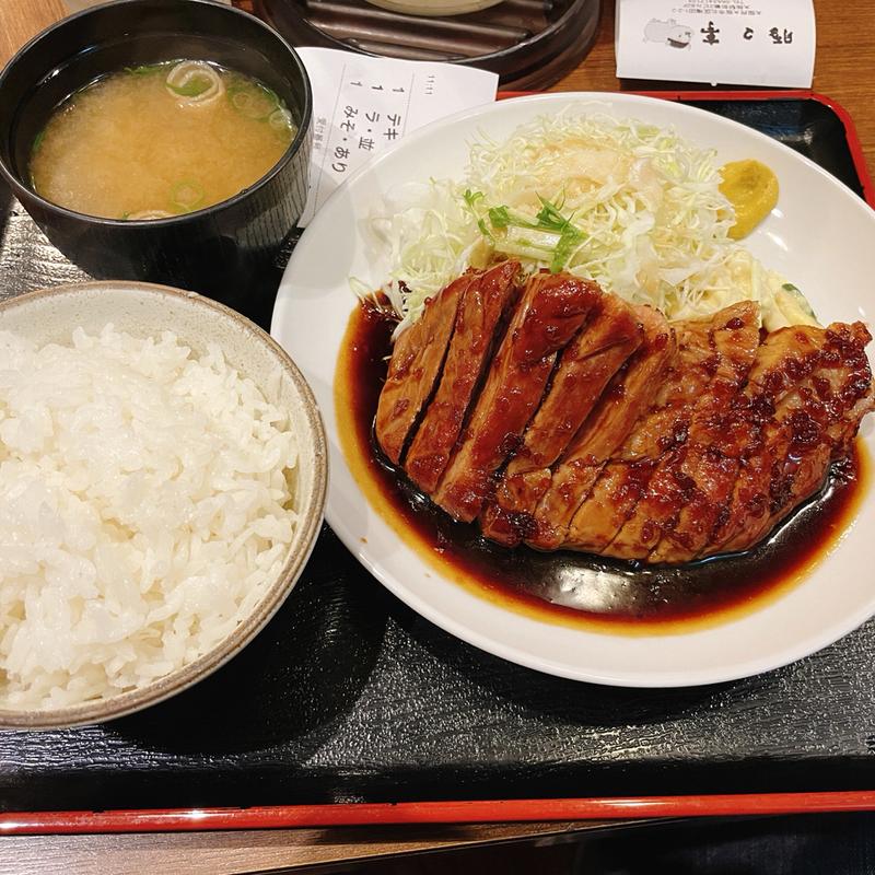 トンテキ定食(豚々亭 （【旧店名：牛亭】）)