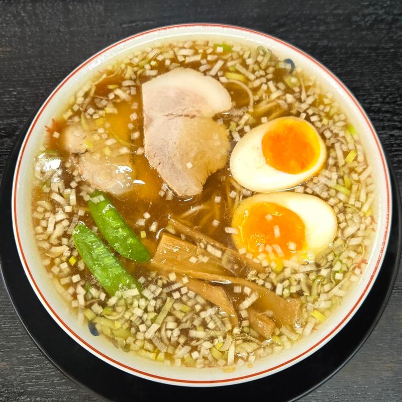 煮卵入り中華そば（並）(中華そば みずさわ屋)