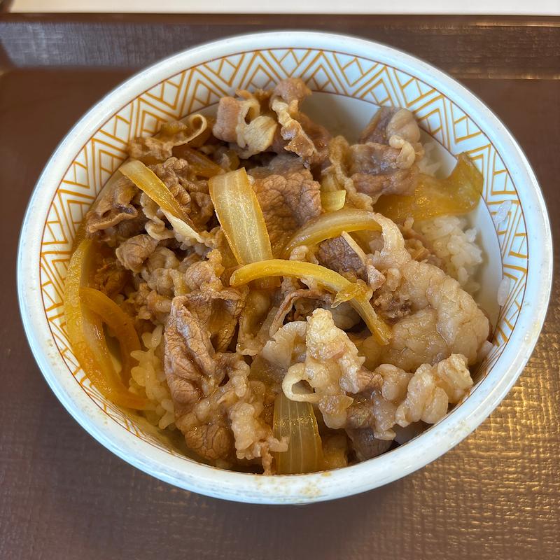 牛丼　小(すき家 49号阿賀野水原店 )
