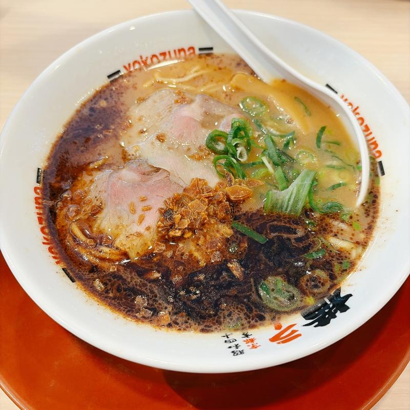 黒ダレラーメン 小(ラーメン横綱 千葉ニュータウン店)