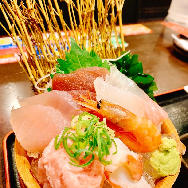 お刺身定食(目利きの銀次 新潟駅前店)