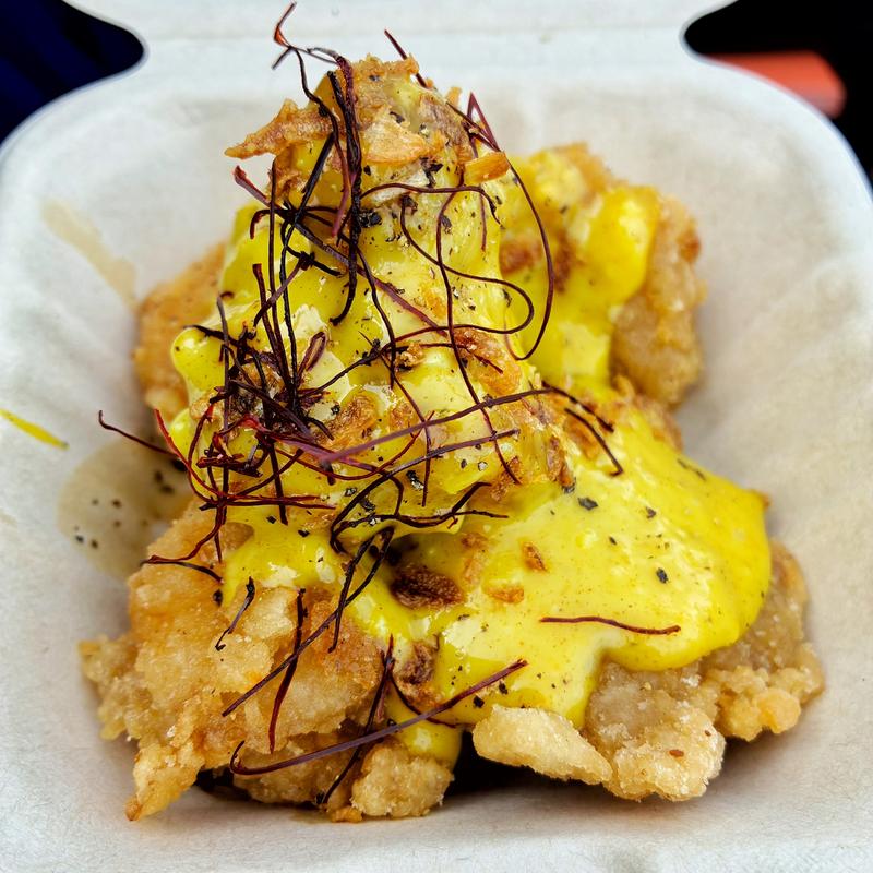 バジルカレーチキン南蛮(チキン南蛮酒場 キラクニ)