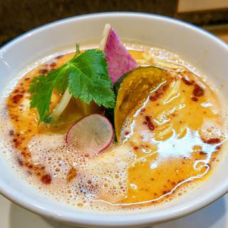 麻辣鶏白湯Soba(塩)