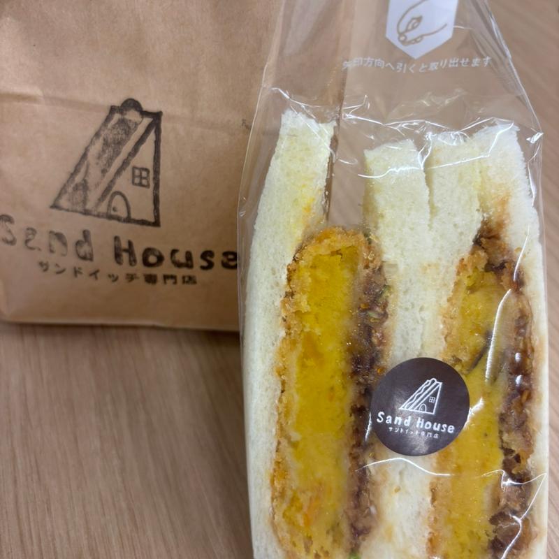 かぼちゃサンドウィッチ(サンドイッチ専門店 Sand House)