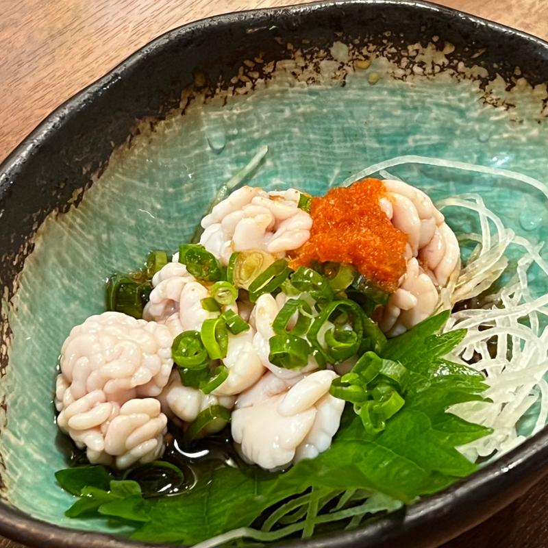 たら白子ポン酢(茄子美)
