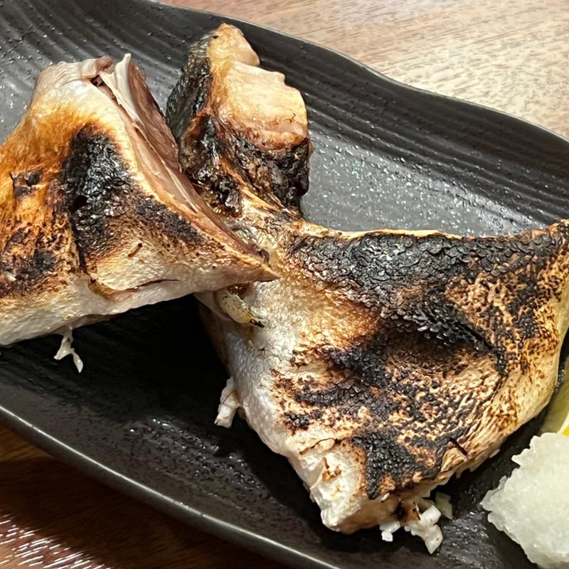 ブリカマ塩焼き(茄子美)