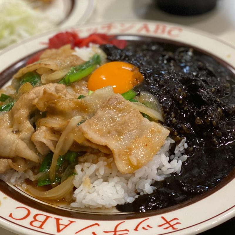 オリエンタルライス　黒カレー(キッチンABC 西池袋店)