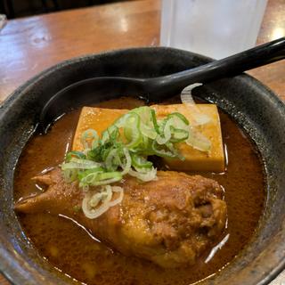 激辛とんび豆腐(もつ焼き　ばん　下北沢店)