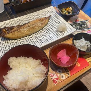 灰干しさば・しらすおろし定食