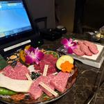 松阪牛希少部位3種盛り(全席個室 A5松阪牛専門店 焼肉 極み 近鉄四日市店)