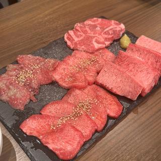 檸檬堂牛タン盛り合わせ(焼肉食堂こころ 檸檬堂本店)