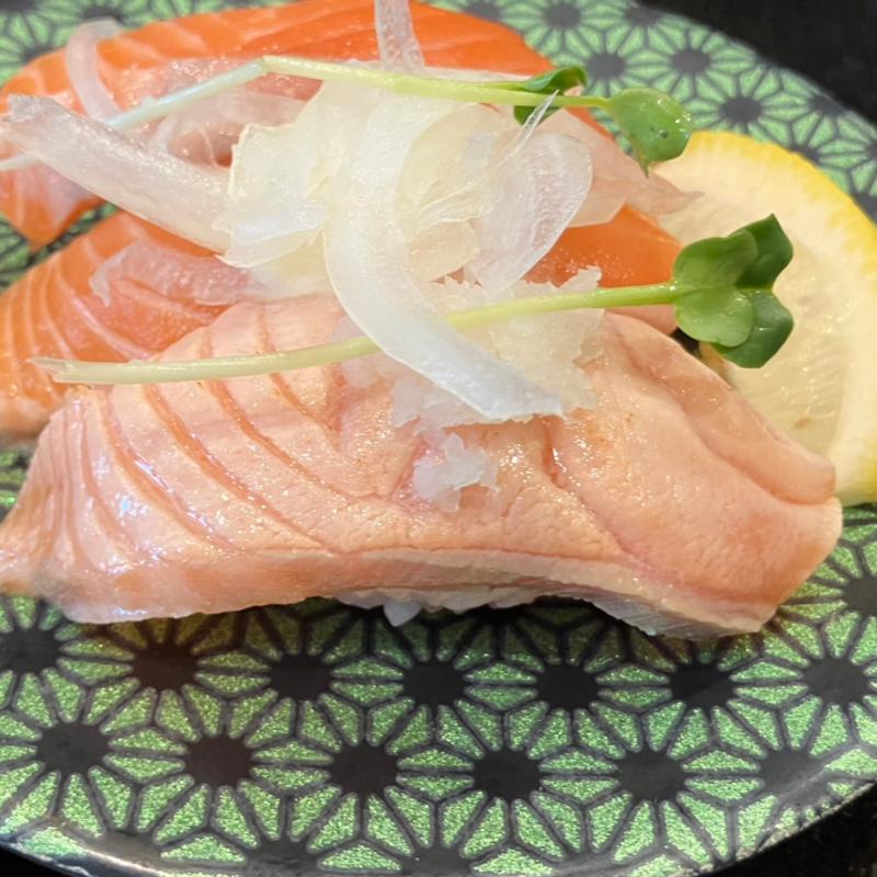 サーモン三昧(にぎり長次郎 日進竹の山店)