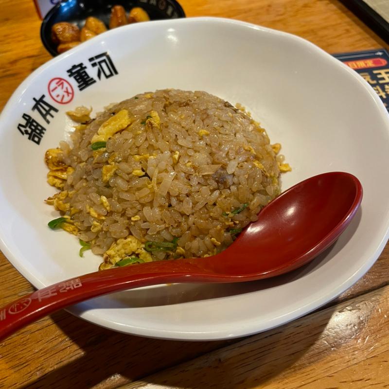 半チャンセット(河童ラーメン本舗 押熊店 （かっぱらーめんほんぽ）)