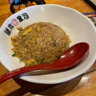 半チャンセット(河童ラーメン本舗 押熊店 （かっぱらーめんほんぽ）)