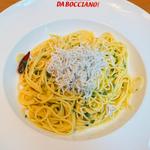 ボッチャーノランチ（釜揚げシラスのバジリコ仕立て）