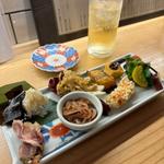 そば前盛り合わせ(そば処 テツ美)