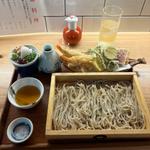 海老天そば御膳(そば処 テツ美)