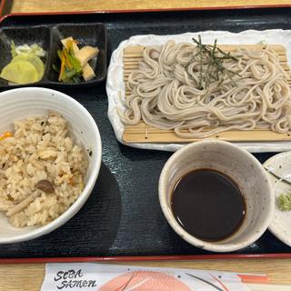 ざる蕎麦定食