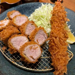 赤城ポークのヒレカツ&エビフライ